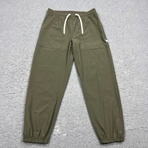 Vuori Miles Joggers Women's Medium Green Performance Athleisure Pants VW3481